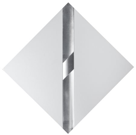 GETULIO ALVIANI (1939-2018) Superficie a testura vibratile 1978alluminio...