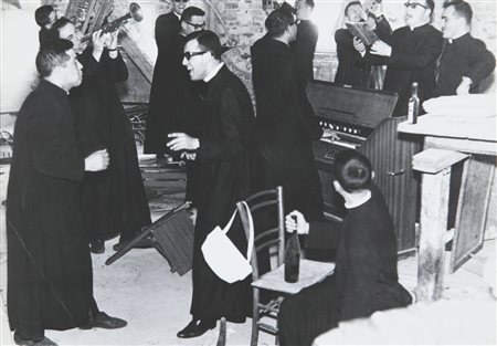MARIO GIACOMELLI (1925-2000) Seminaristianni'60stampa vintage ai sali...