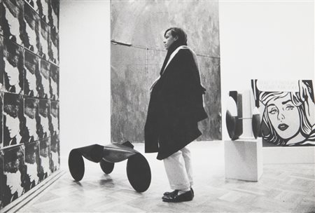 UGO MULAS (1928-1973) Visitatore nella galleria di Leo Castelli New...