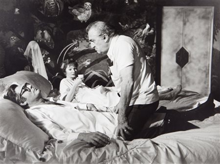 TAZIO SECCHIAROLI (1925-1988) Federico Fellini e Marcello Mastroianni nel...