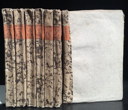 LADVOCAT, Jean Baptiste. Dizionario storico portatile, che contiene la storia...