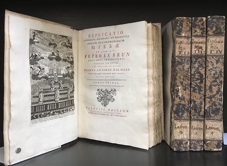 LE BRUN Pietro. Explicatio litteralis, historica, et dogmatica precum et...