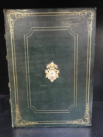 [LEGATURA PAPALE] Textus Biblie. Lione: De Lambray, 1533. Folio. frontespizio...