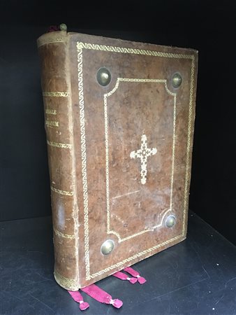 [LEGATURA] Missale Romanum. Venezia: Aemiliana, 1877. Folio, vignetta al...