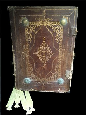 [LEGATURA] Missale Romanum. Venezia: Pezzana, 1742. Folio, stampato in rosso...