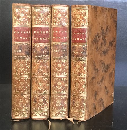 LOCKE John. Essai philosophique concernant l'entendemant humain. Amsterdam:...