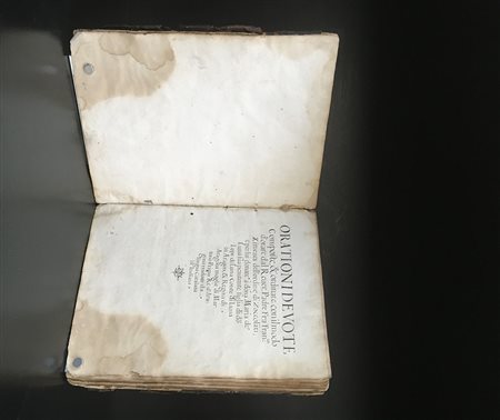 XIMENES, Francesco (?-1415) Orationi devote composte e ordinate con il modo...