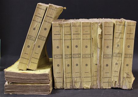 DUPONCHEL, Auguste. Nouvelle bibliothèque des voyages anciens et modernes,...