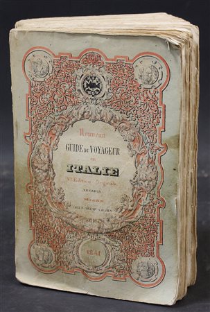[GUIDE] ARTARIA, F. Nouveau Guide du Voyageur en Italie. VI edition...