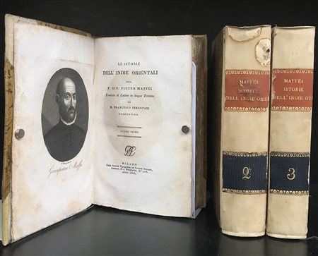 MAFFEI, G. Le Istorie delle Indie Orientali. Milano: Società Tipografica de'...