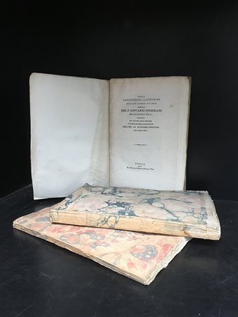 ASTRONOMIA. Lotto di 3 opere: INGHIRAMI G. Della Longitudine e latitudine...