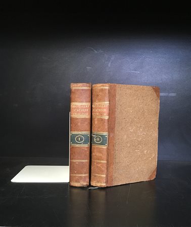 BERTHOLLET C. L. Essai de statique chimique. Parigi: Didot, 1803. 8vo, 2...