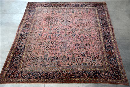 Tappeto Sarouk, Persia fine XIX secolo. Disegno floreale sparso nei toni...