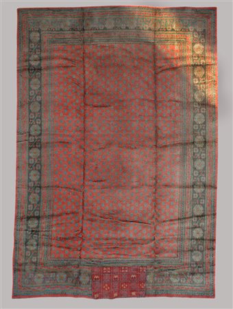 Tappeto Ushak, Anatolia inizio del secolo XX. Decoro con disegno all over con...