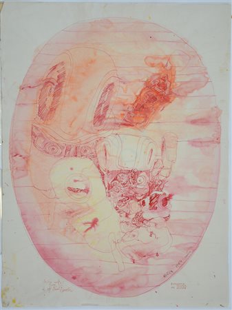 Romano Notari (Foligno 1933)"Fotografia del 2000" 1964tecnica mista su...