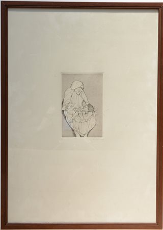 Karl Plattner (Malles Venosta 1919 - Milano 1986)"Senza titolo"...