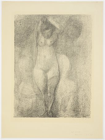 Marino Marini (Pistoia 1901 - Viareggio 1980)"Nell'appartamento"...