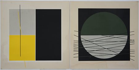 Jesus Rafael Soto (Bolivar 1923 - Parigi 2005)lotto composto da tre...