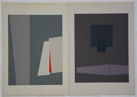 Marialuisa De Romans (Milano 1928 - Cadorago 2018)"Relazioni" 1976cartella...