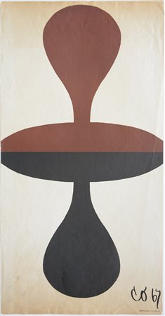 Claes Oldenburg (Stoccolma 1929)"Double Punching Bag" 1967litografia a...