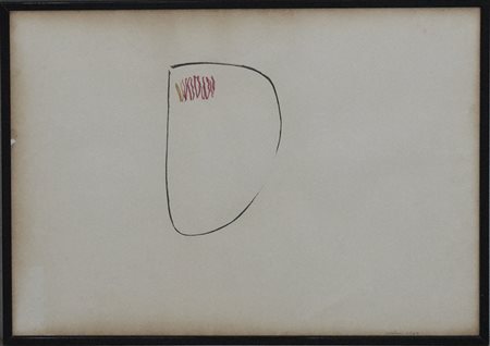 Ettore Sordini (Milano 1934 - Fossombrone 2012)"Senza titolo" 1963tecnica...