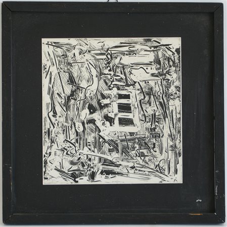 Emilio Vedova (Venezia 1919 - 2006)"Senza titolo" 1981acquafortecm...