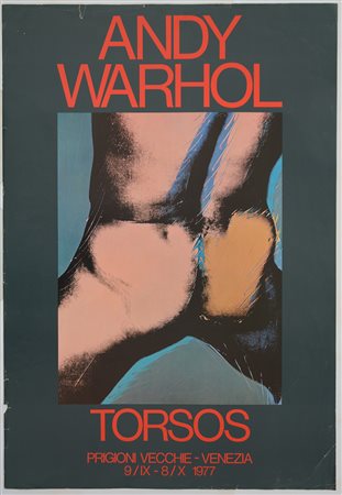 Andy Warhol (Pittsburgh 1928 - New York 1987)Lotto composto da due manifesti:...