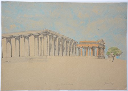 Lotto composto da tre litografie di autori e misure diverse. Tutte firmate e...