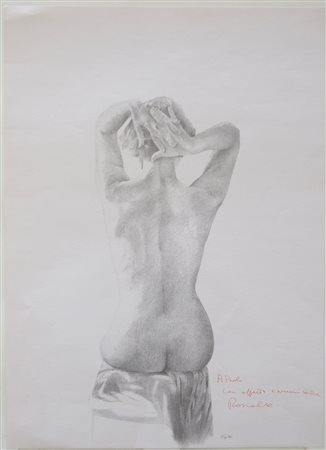 Lotto composto da tre tecniche miste su carta di autori e misure diverse....