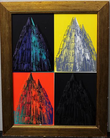 Andy Warhol (Pittsburgh 1928 - New York 1987)quattro serigrafie di piccolo...