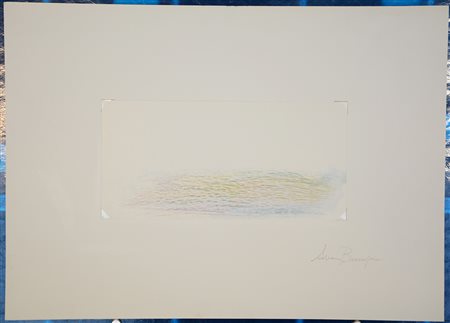 Anna Bonapace "Senza titolo" acquerello su cartoncinofoglio cm 31,5x44firmato...