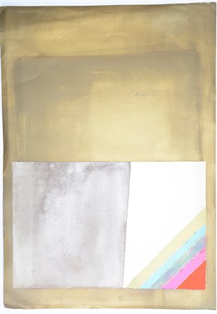 Eugenio Carmi (Genova 1920 - Lugano 2016)"Senza titolo" 1982litografia a...