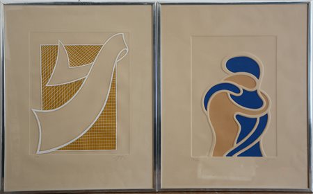 Amintore Fanfani (Pieve Santo Stefano 1908 - Roma 1999)lotto composto da due...