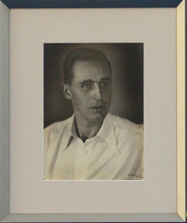 GHITTA CARELL Ritratto di Amedeo di Savoia 1940Fotografia vintage alla...