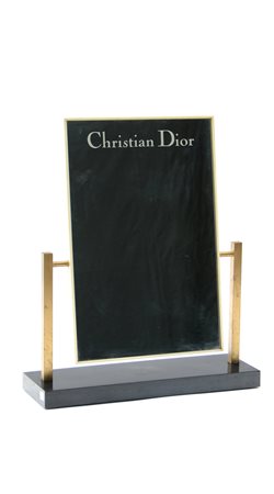 Psiche da tavolo con specchio basculante marcato Christian Dior (h cm 36)...