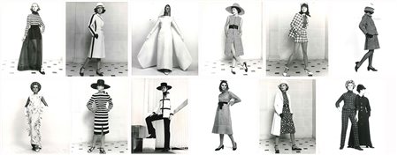 TOM KUBLINGivenchy, DiorDodici stampe fotografiche vintage alla gelatina sali...