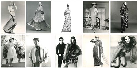 MODA FRANCESEDior, Feraud, Rabanne, Laug, Laroche, PatouDieci stampe...
