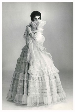 FRANK HORVATDiorUna stampa fotografica vintage alla gelatina sali d'argento