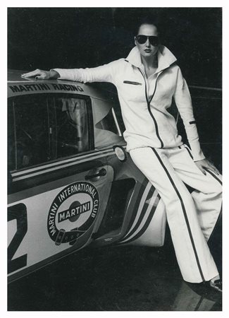 Martini Racing TeamUna stampa fotografica vintage alla gelatina sali d'argento