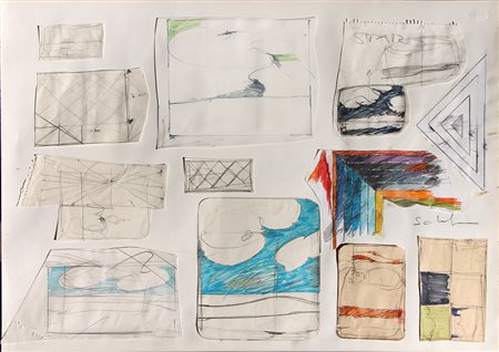 Mario SCHIFANO (Homs 1934-09-20 Roma 1998-01-26) Senza titolo 1969 tecnica...