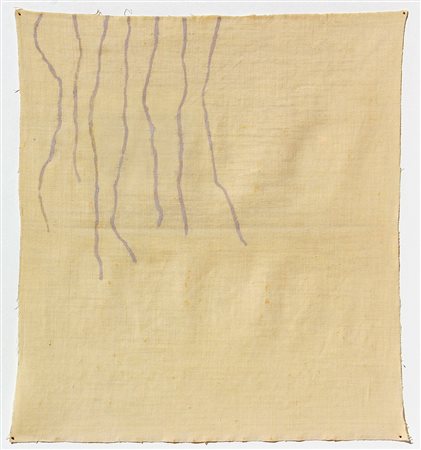 Giorgio GRIFFA (Torino 1936-03-28) Dall'alto 1968 acrilico su tela cm. 59 x...