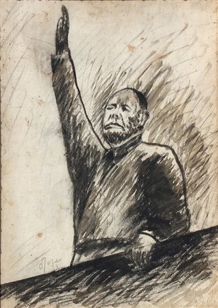 Ottone ROSAI (Firenze 1895-04-28 Ivrea 1957-05-13) Senza titolo 1933 tecnica...