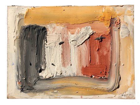 Bram BOGART (Delft 1921 Sint Truden 2012) N. 15 1990 pittura su cartone cm....