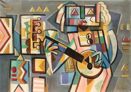 Ibrahim KODRA (Tirana 1918-01-01 Milano 2006-01-01) Musica Rock tecnica mista...