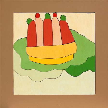 Ugo NESPOLO (Mosso Santa Maria (Bi) 1941-08-29) In barba ai golosi 1970...