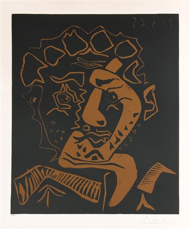 Pablo PICASSO (Malaga 1881-10-25 Mougins 1973-04-08) Le Danseur 1965...