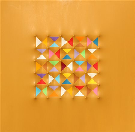 Pier Paolo NUDI (Cosenza 1971) Dimensionale cromodinamico acrilico su tela...