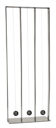 Fausto MELOTTI (Rovereto 1901-06-08 Milano 1986-06-22) I pendoli 1968 acciaio...