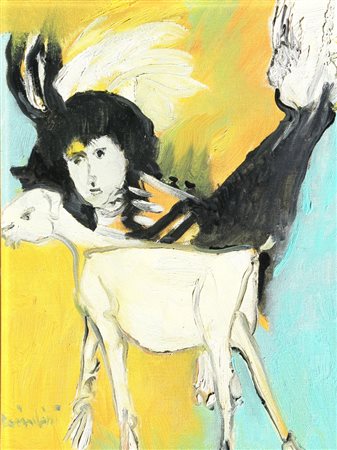 Remo BRINDISI (Roma 1918-04-25 Milano 1996-07-25) Pastorale anni 80 (1980 -...