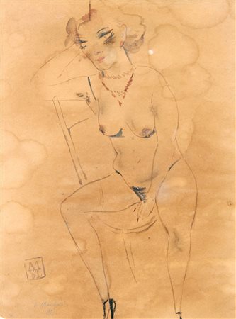 Alberto MANFREDI (Reggio Emilia, 1930 Reggio Emilia,2001) Senza titolo 1981...